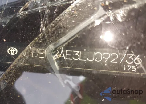 2020 Toyota Corolla Le from USA, damaged, VIN JTDEPRAE3LJ092736